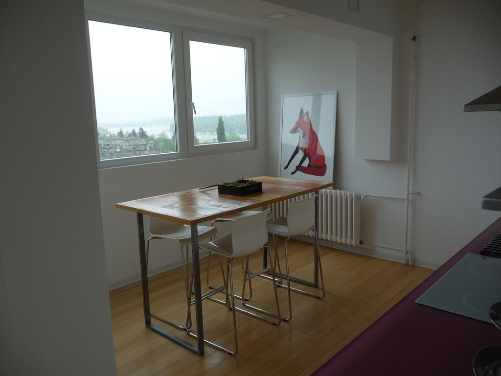 Danube Apartment Belgrado Buitenkant foto